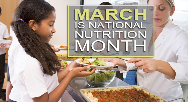 March is National Nutrition Month