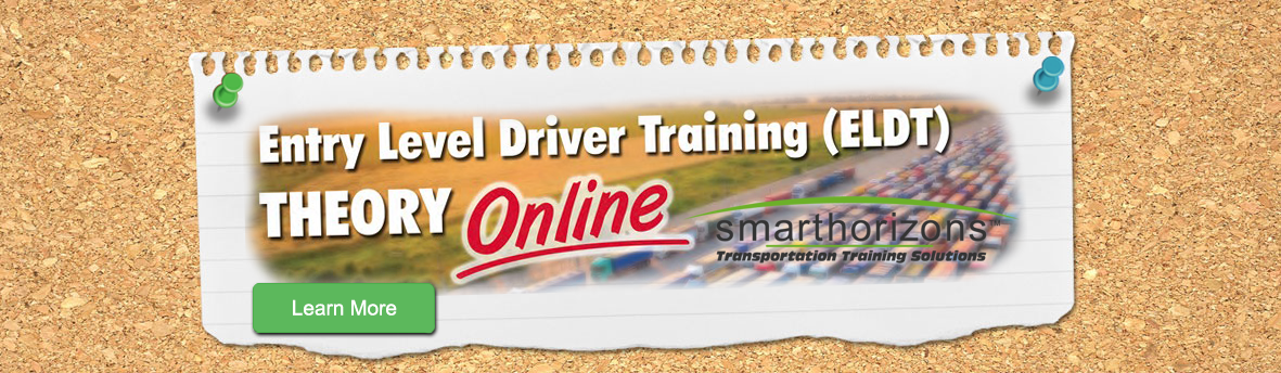 Entry Level Driver Training (ELDT)