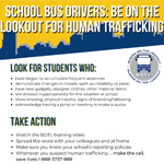 Be on the Lookout for Human Trafficking